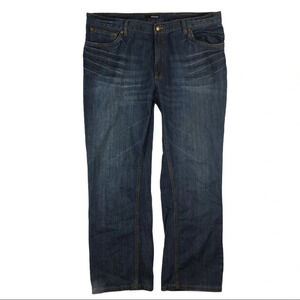 MJ109 Men’s Murano Whiskered Denim Boot Cut Jeans 38x30